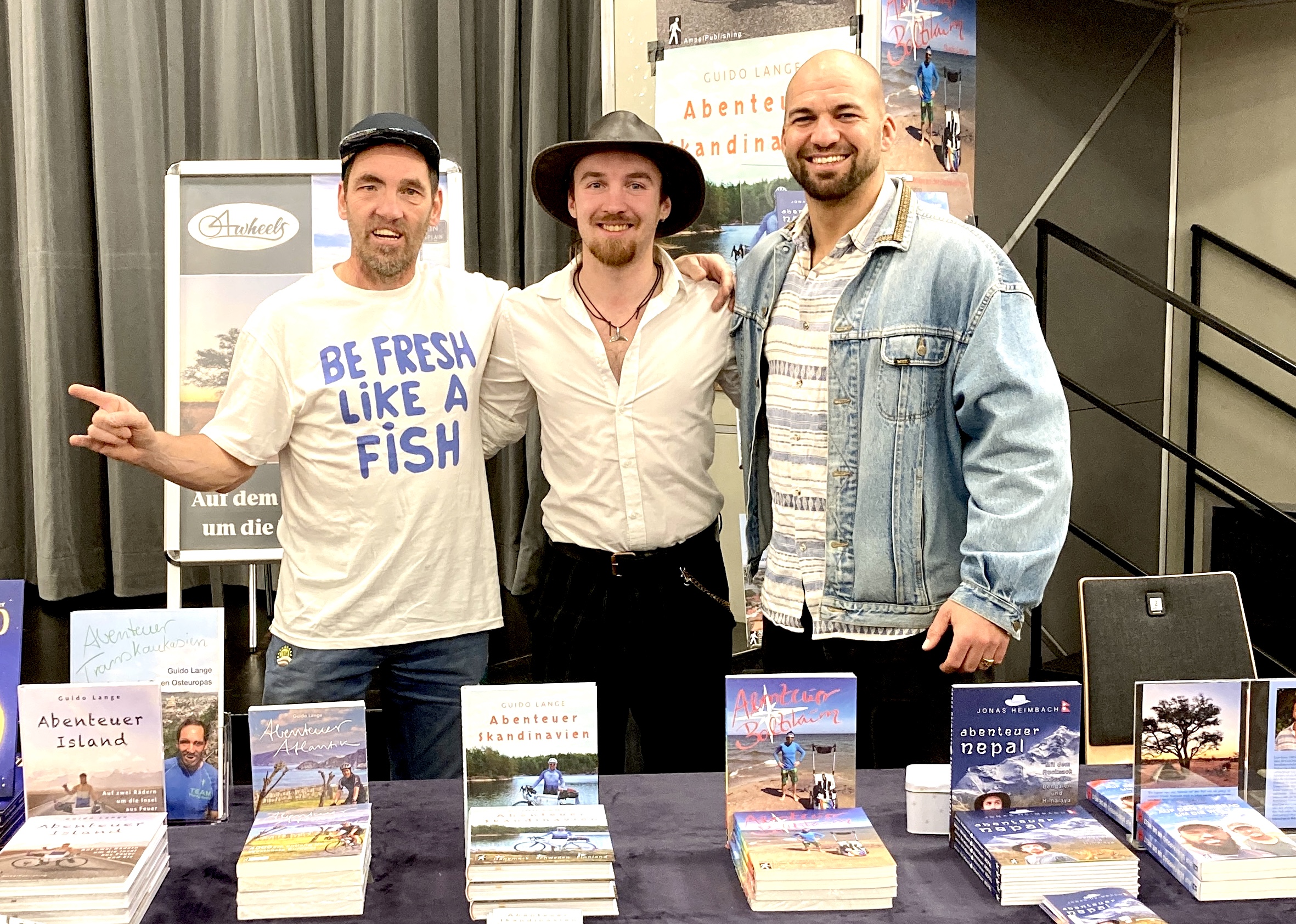 Guido Lange, Jonas Heimbach, Lion Kruse (v.l.n.r) Foto. Thomas Clemens 